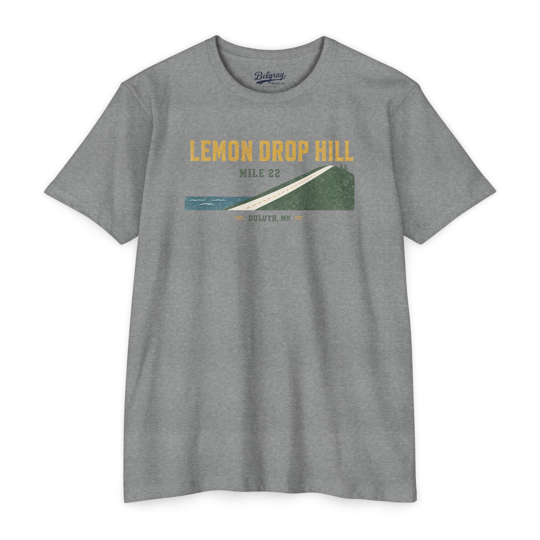 Lemon Drop Hill Duluth MN Retro Marathon T-Shirt
