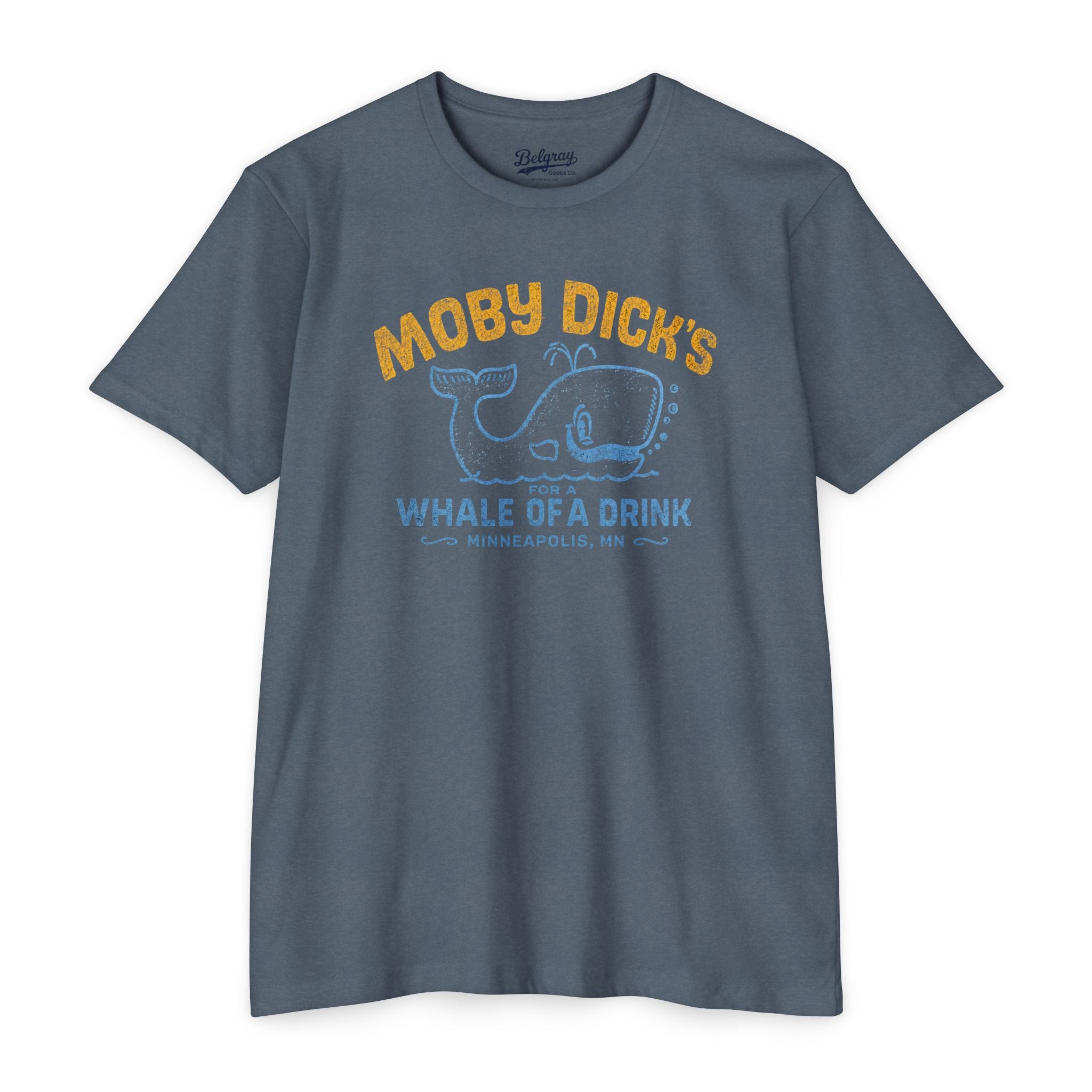 Moby Dick’s “Whale of a Drink” Vintage Tee – Minneapolis, MN Retro Bar Shirt