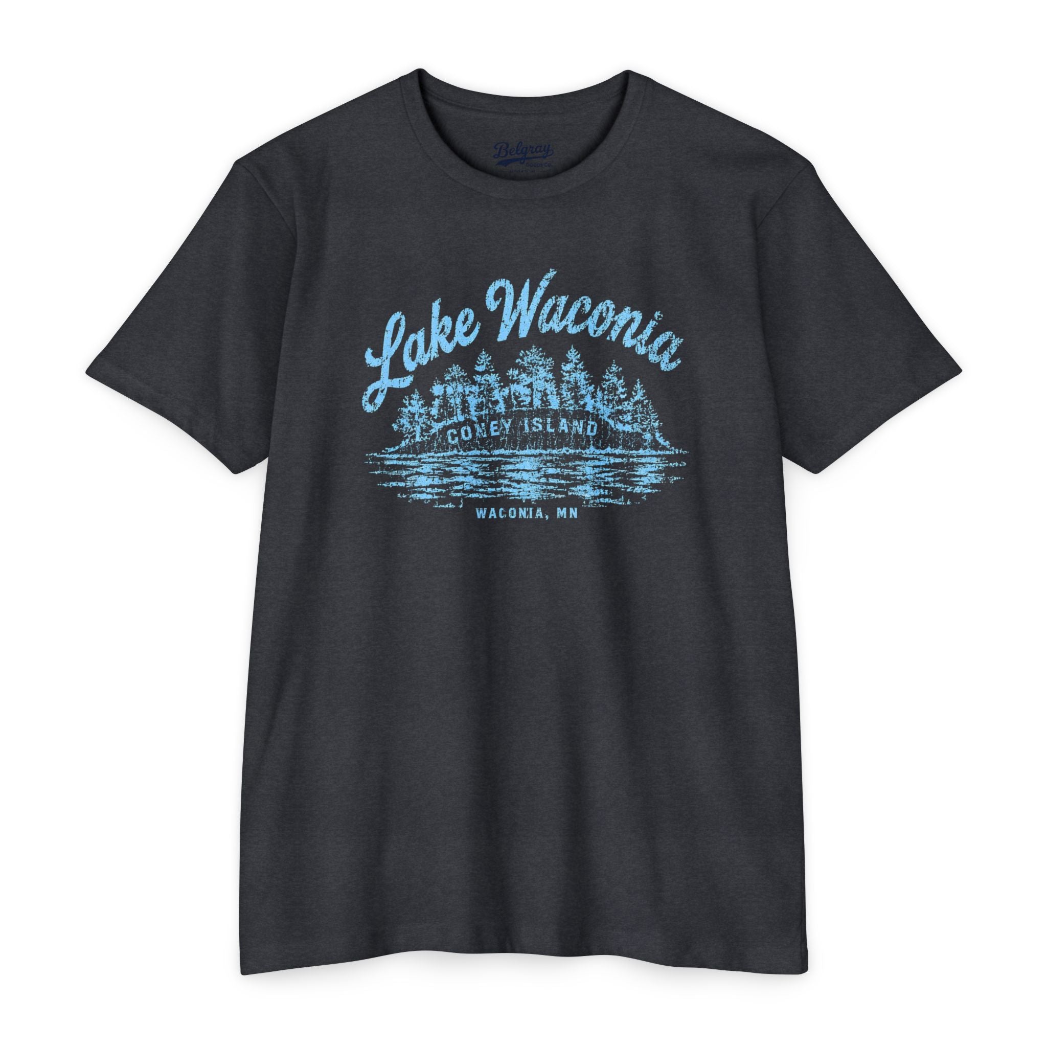 Lake Waconia T-Shirt – Coney Island Minnesota Retro Lake Tee