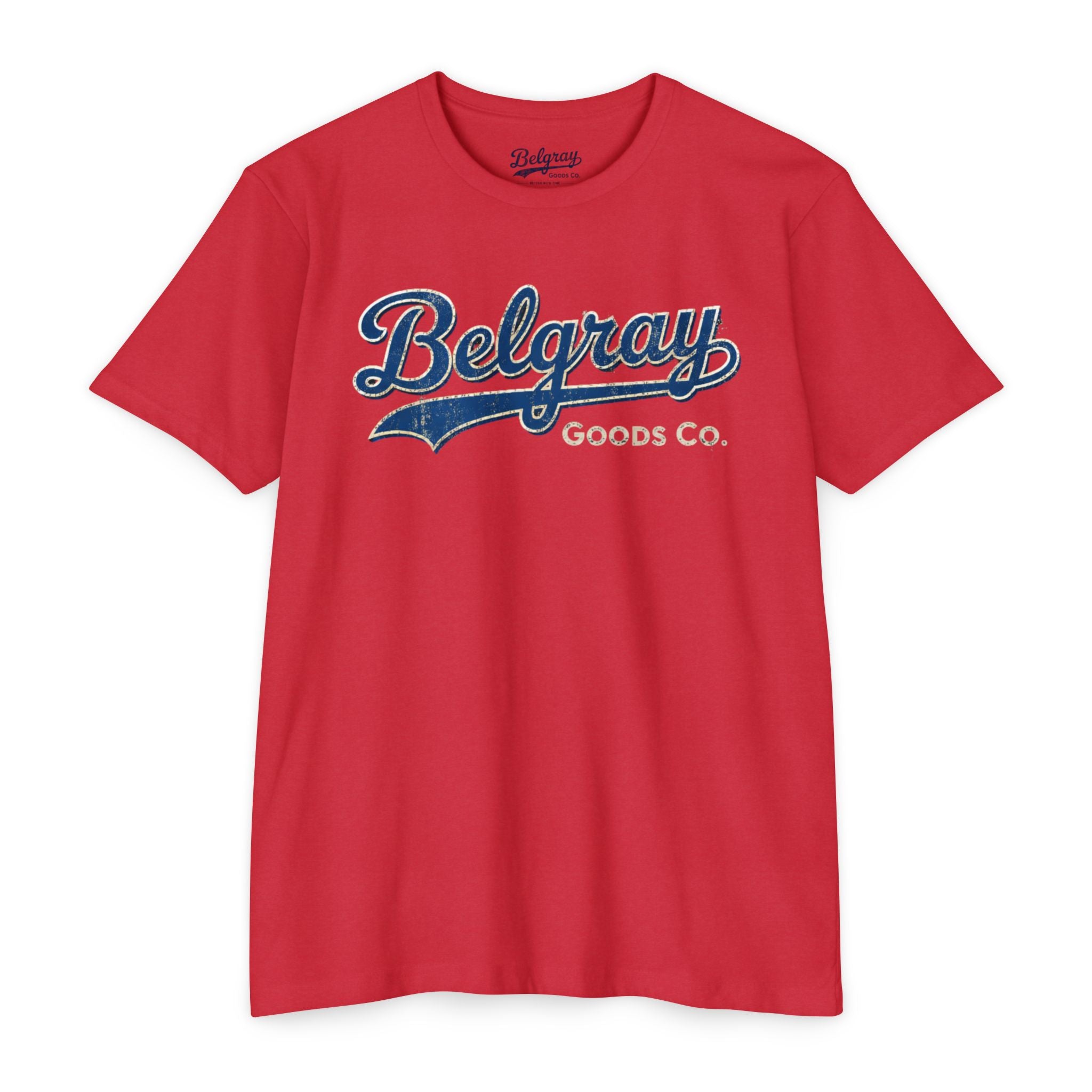 Belgray Goods Co. T-Shirt – Vintage Retro Logo Tee