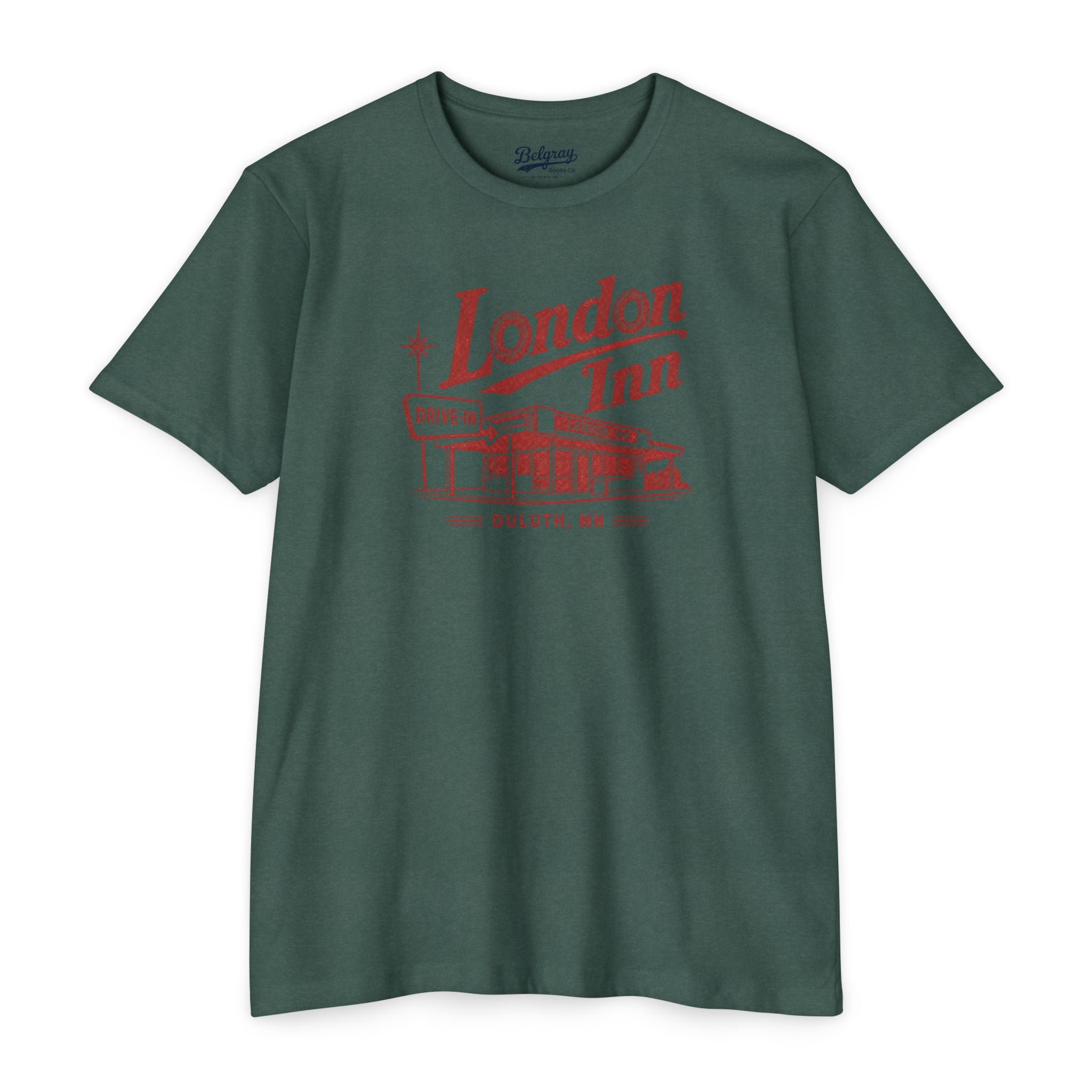 London Inn Drive-In Onion Ring Tee – Duluth, MN