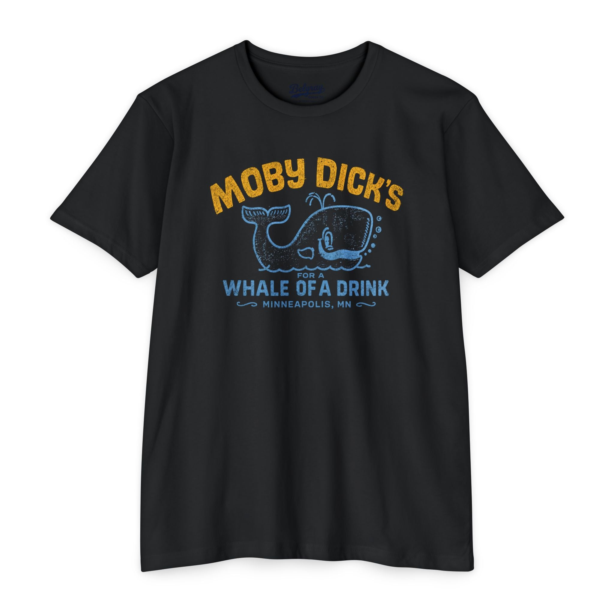 Moby Dick’s “Whale of a Drink” Vintage Tee – Minneapolis, MN Retro Bar Shirt