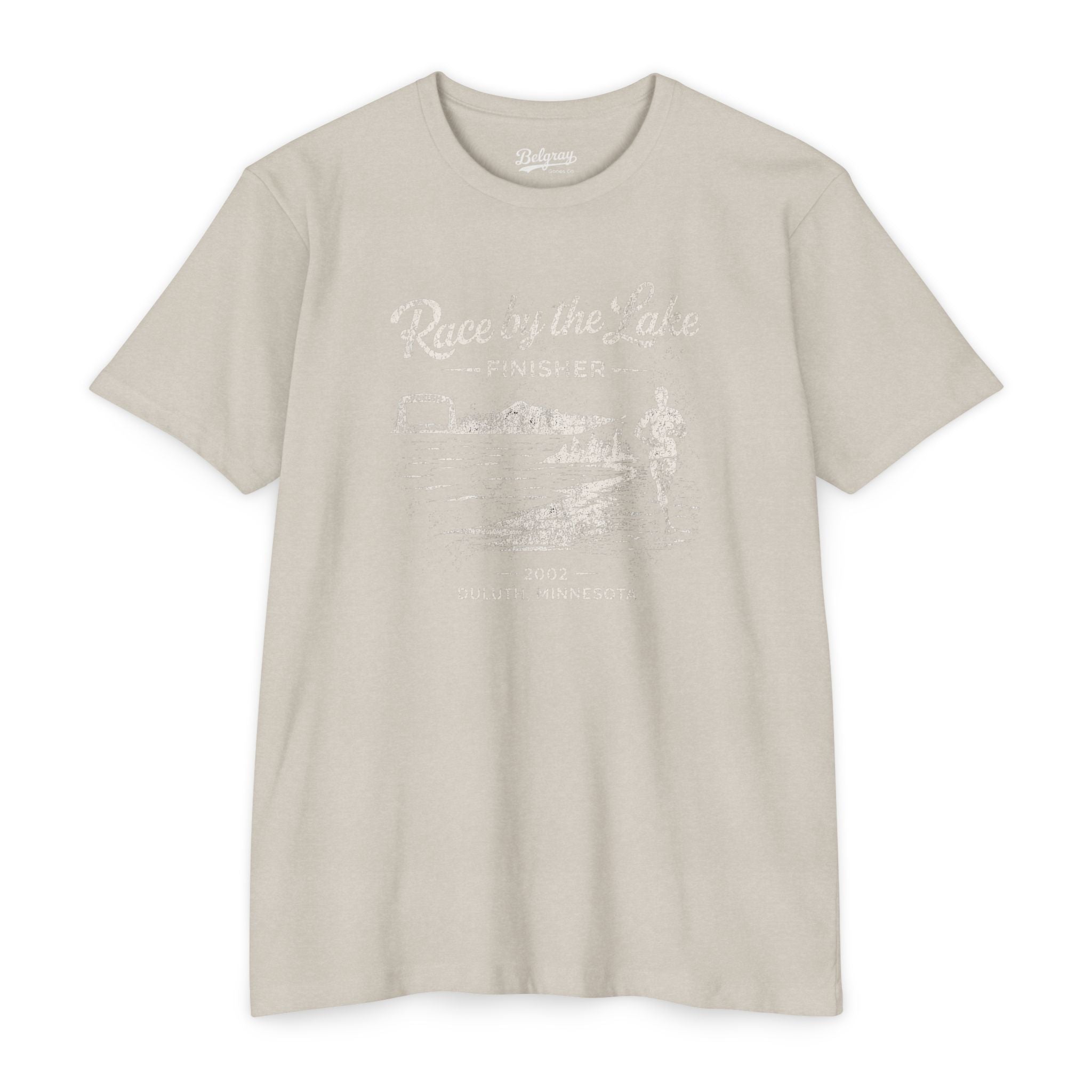 Race by the Lake Duluth Minnesota T-Shirt – Vintage Running Finisher Retro Tee