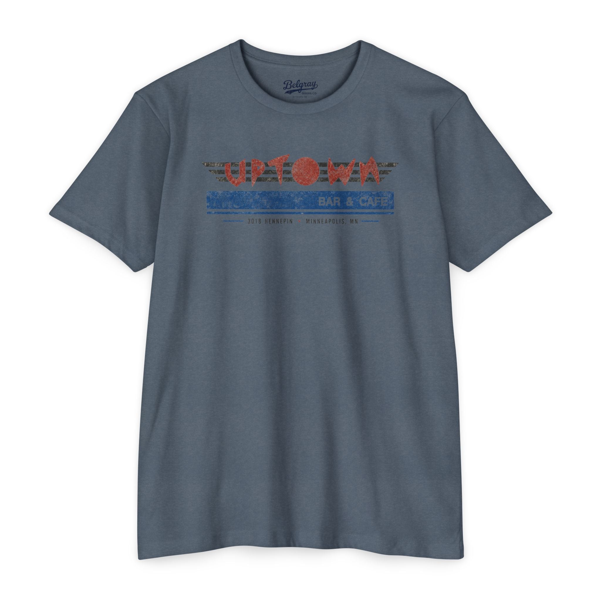Vintage Uptown Bar & Cafe Minneapolis T-Shirt – 3018 Hennepin Retro Bar Tee