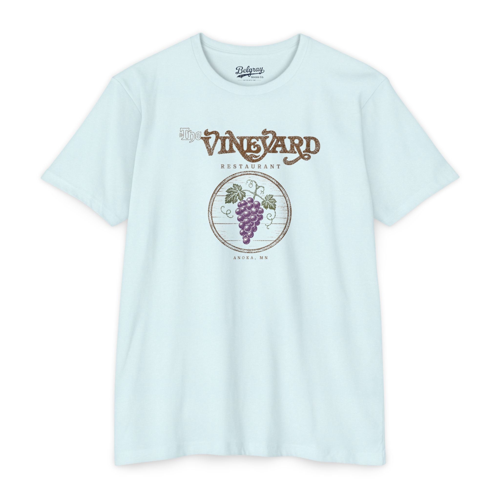 The Vineyard Restaurant Vintage T-Shirt – Anoka, Minnesota Retro Bar & Restaurant Tee