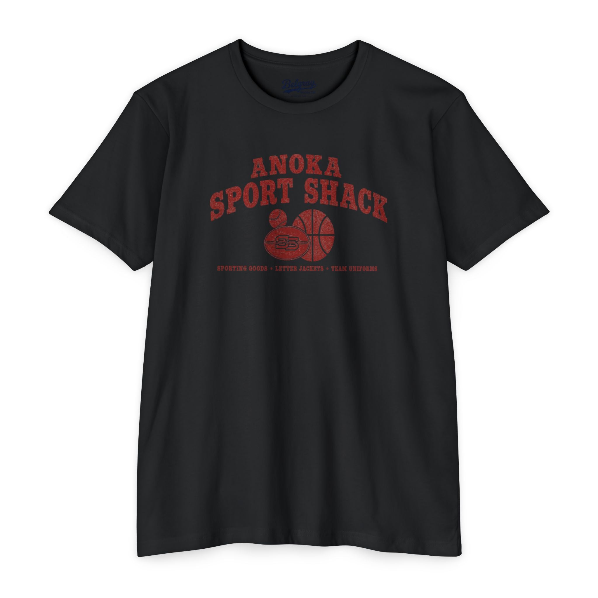 Anoka Sport Shack Vintage T-Shirt – Anoka, Minnesota Retro Sports Shop Tee