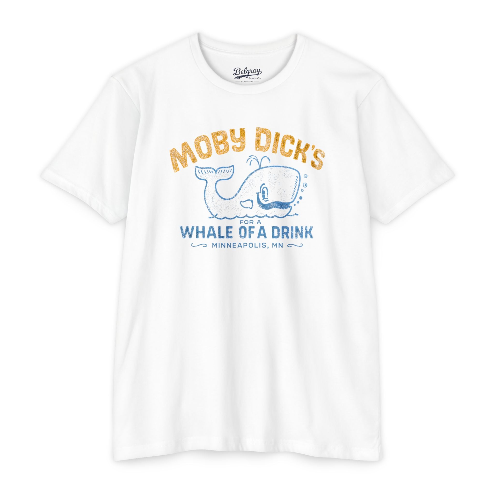Moby Dick’s “Whale of a Drink” Vintage Tee – Minneapolis, MN Retro Bar Shirt