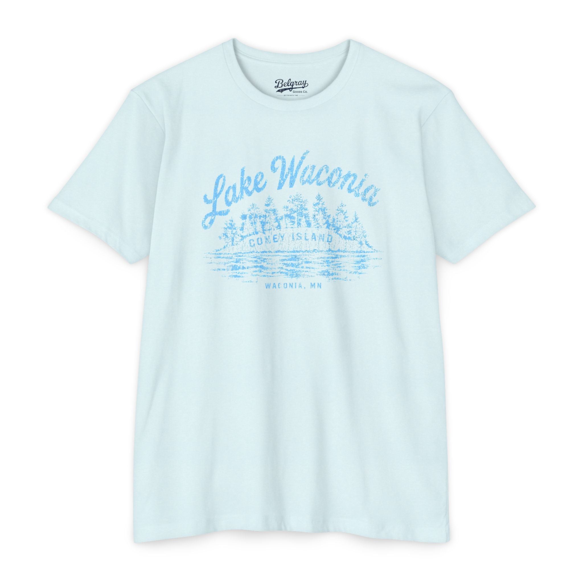 Lake Waconia T-Shirt – Coney Island Minnesota Retro Lake Tee