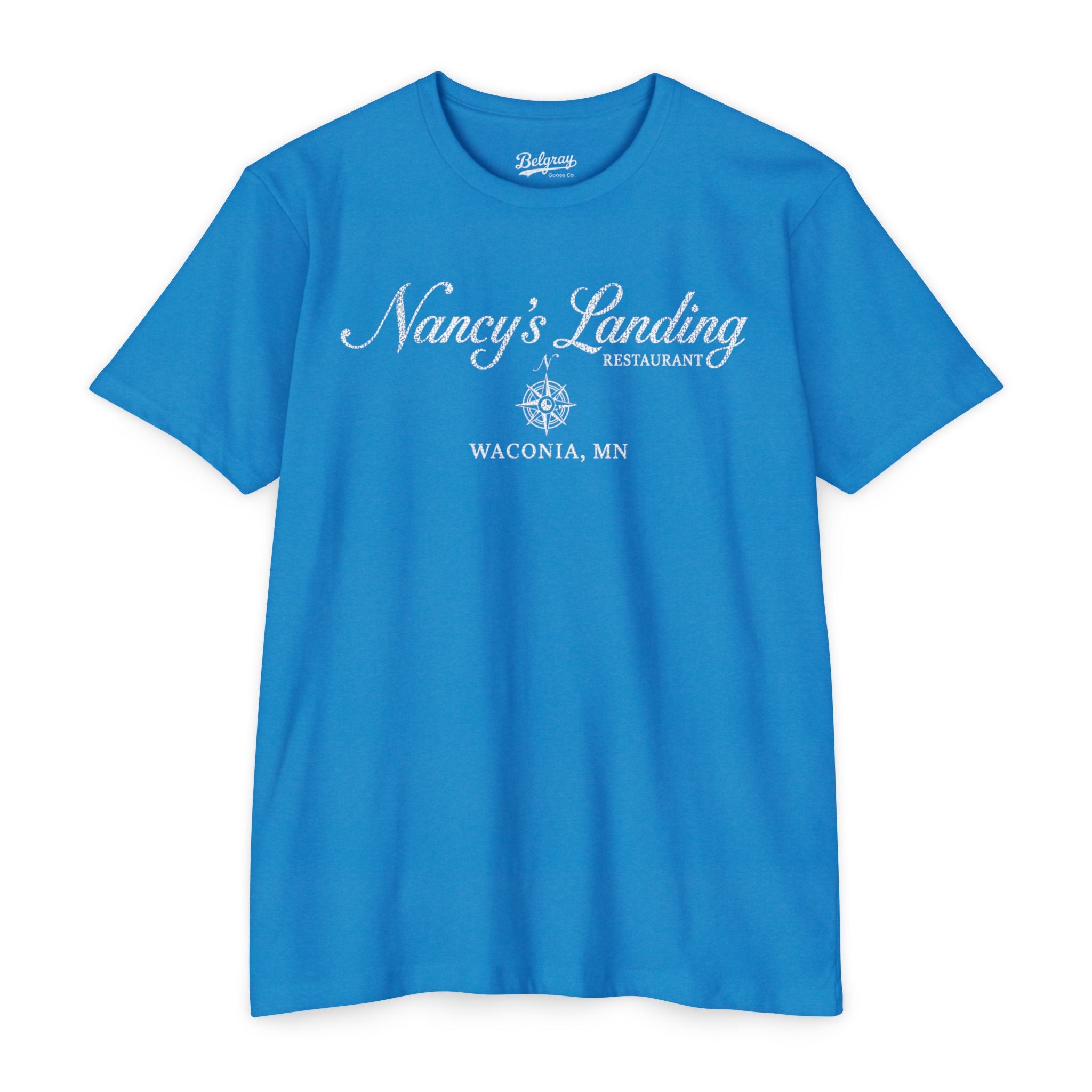 Nancy’s Landing Restaurant Vintage Logo Tee – Waconia, MN