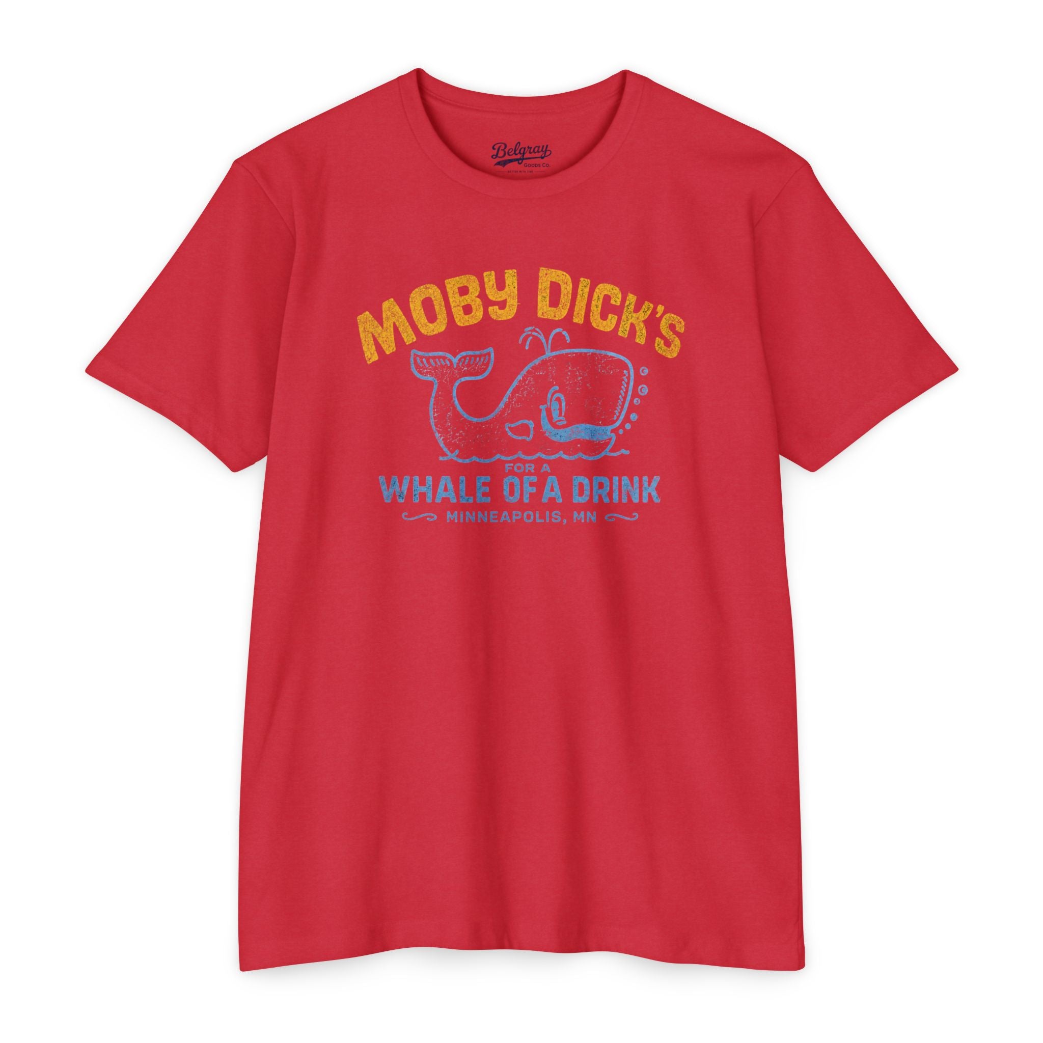 Moby Dick’s “Whale of a Drink” Vintage Tee – Minneapolis, MN Retro Bar Shirt