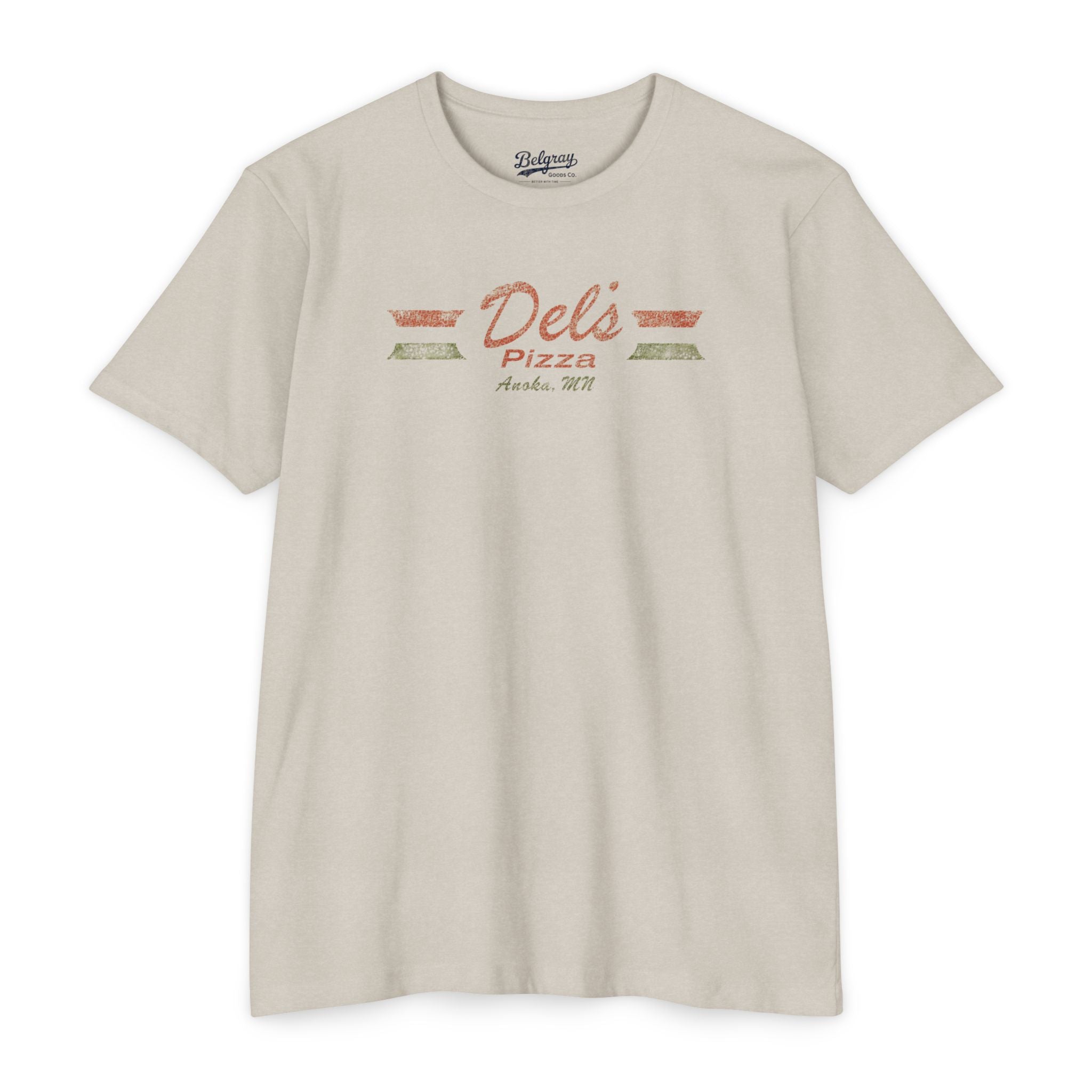 Del’s Pizza Retro T-Shirt | Anoka, Minnesota Pizza & Arcade Legend