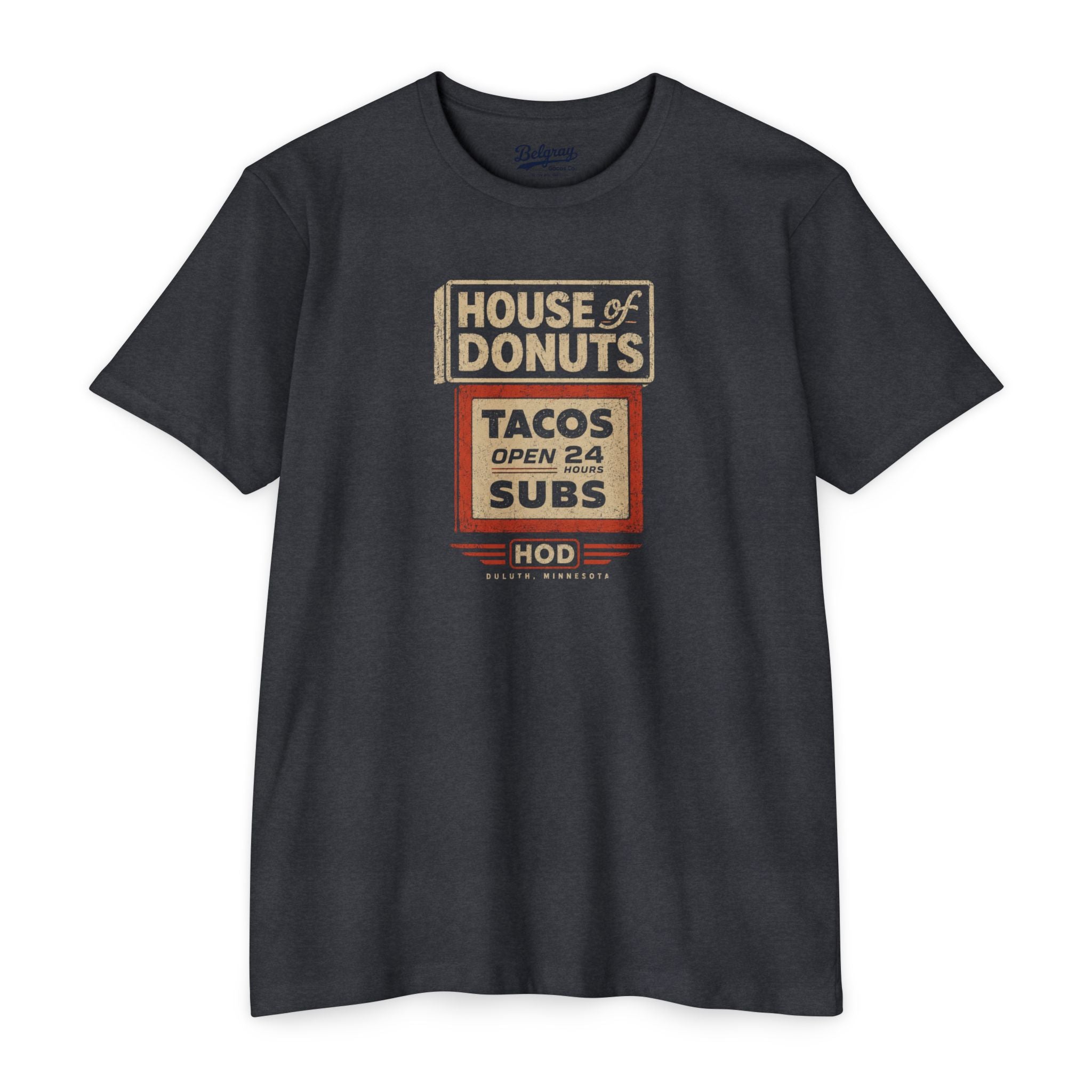 House of Donuts (HOD) Vintage T-Shirt | Duluth, Minnesota Nostalgia Tee