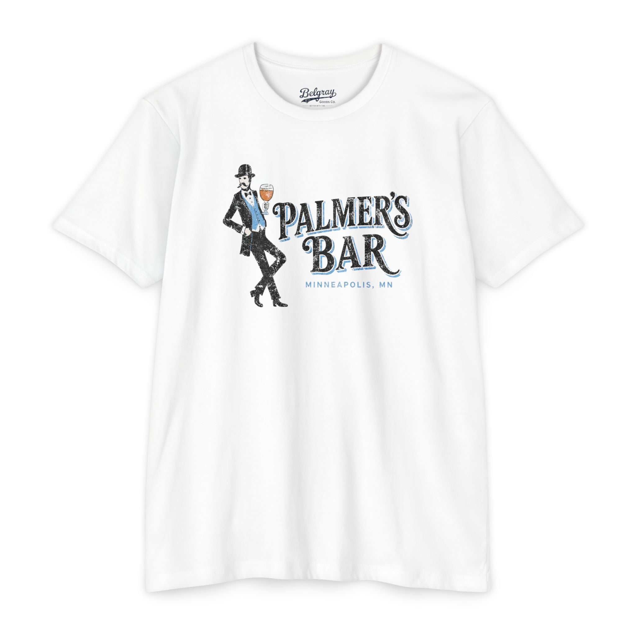 Palmer’s Bar Vintage Minneapolis Tee – Distressed Retro Dive Bar Shirt