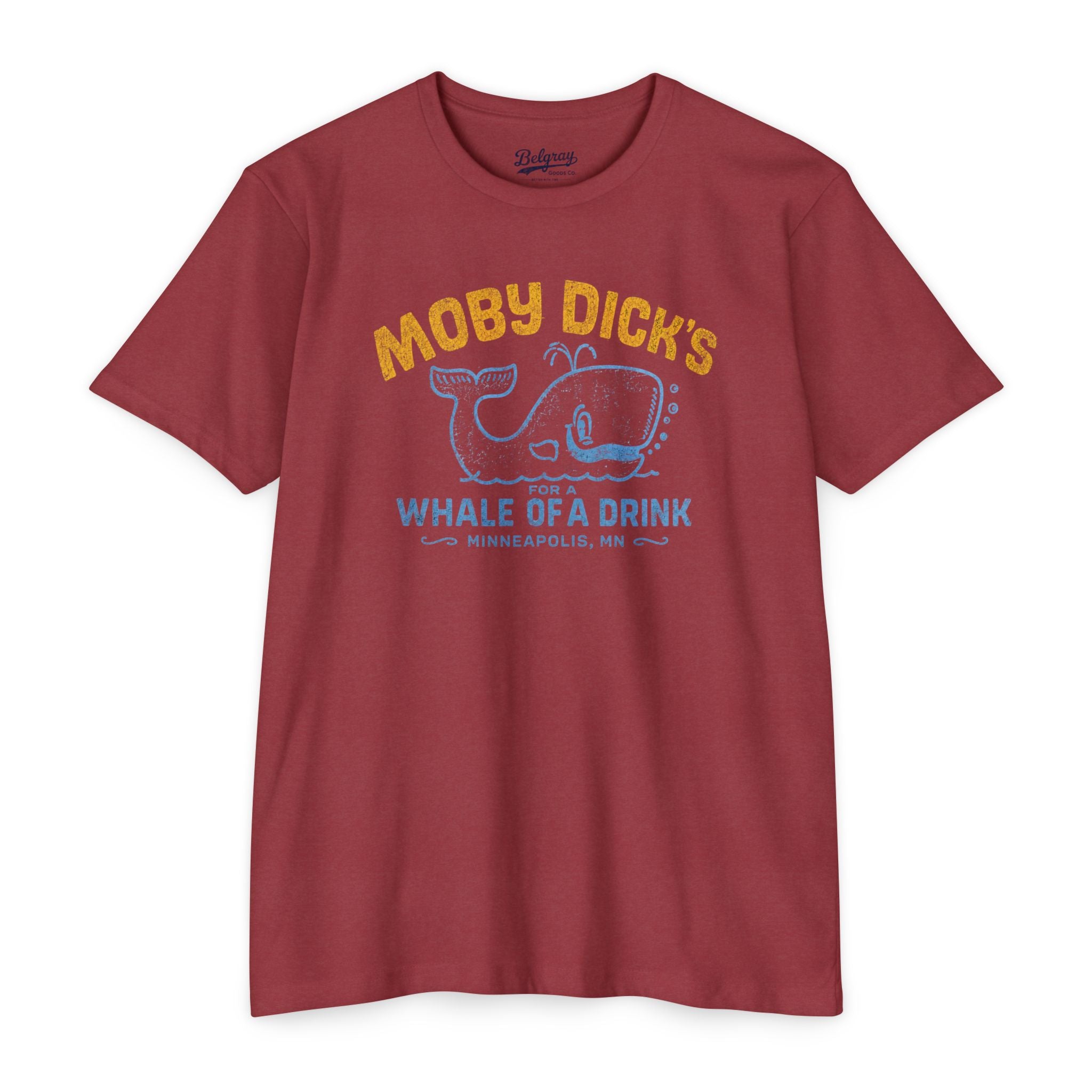 Moby Dick’s “Whale of a Drink” Vintage Tee – Minneapolis, MN Retro Bar Shirt
