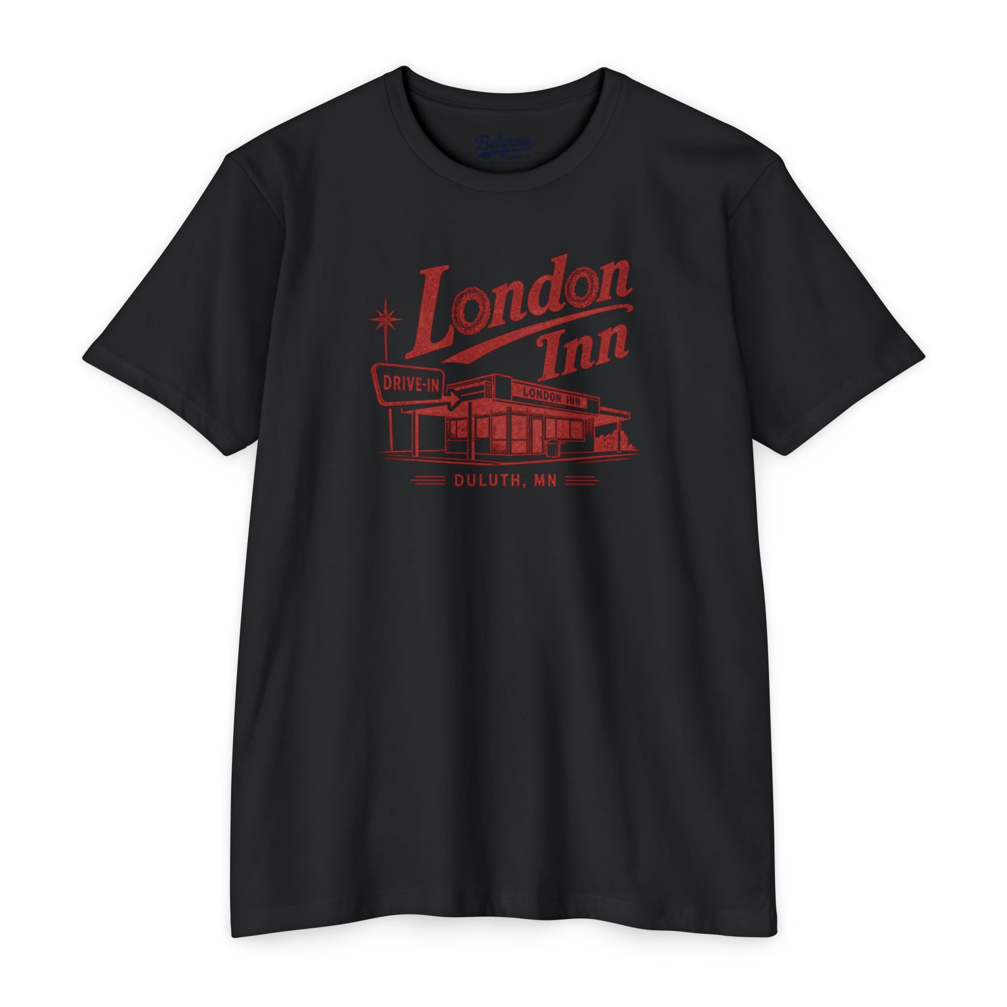 London Inn Drive-In Onion Ring Tee – Duluth, MN