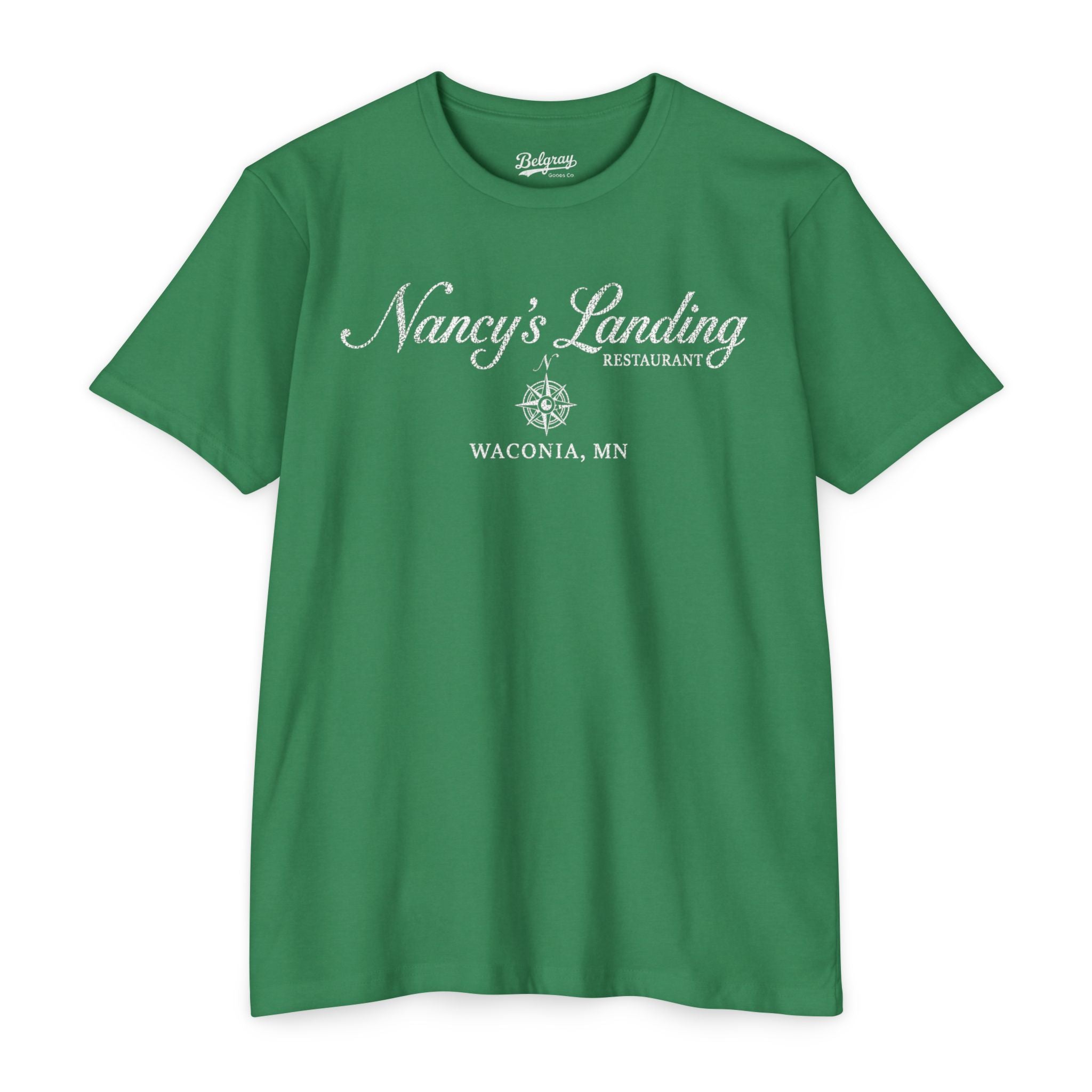 Nancy’s Landing Restaurant Vintage Logo Tee – Waconia, MN