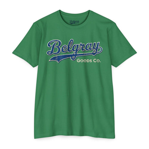 Belgray Goods Co. T-Shirt – Vintage Retro Logo Tee