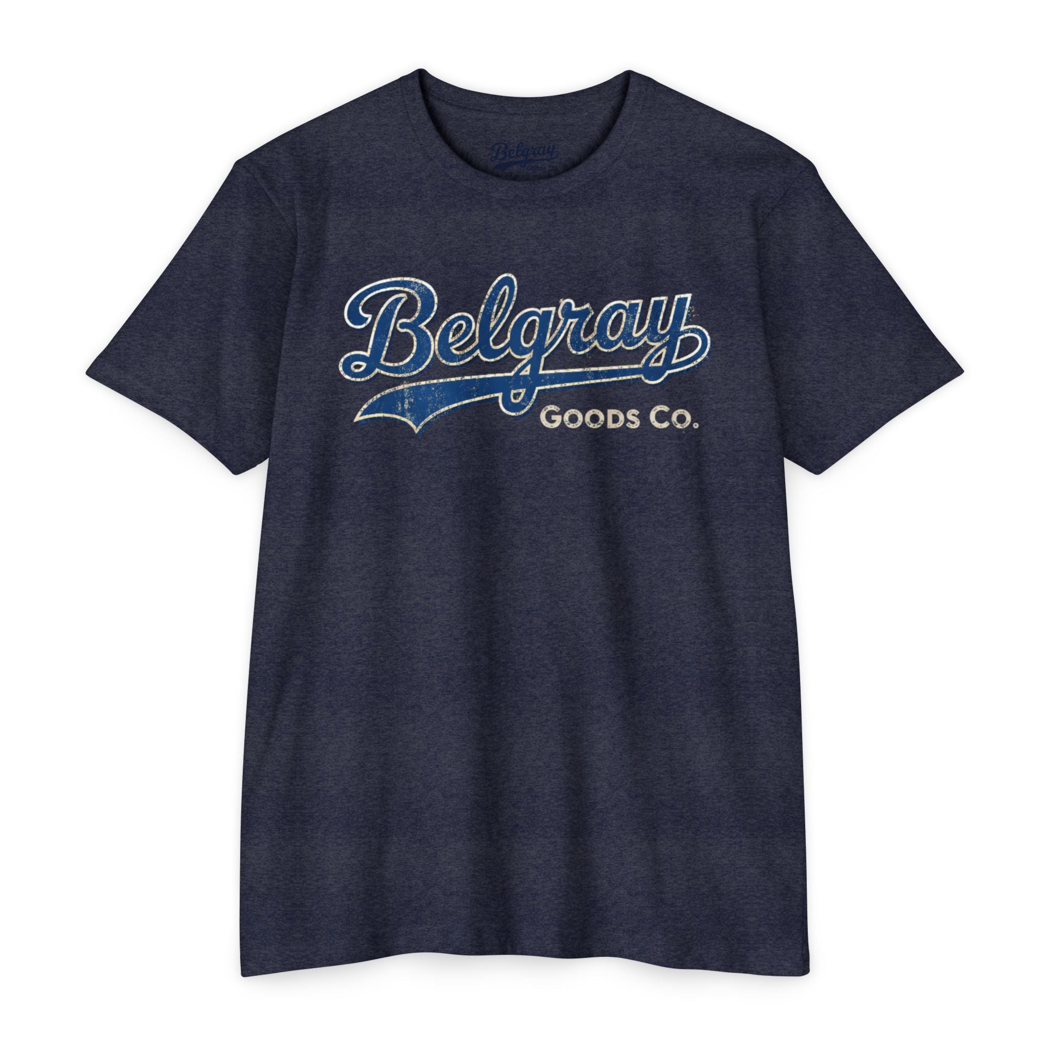Belgray Goods Co. T-Shirt – Vintage Retro Logo Tee