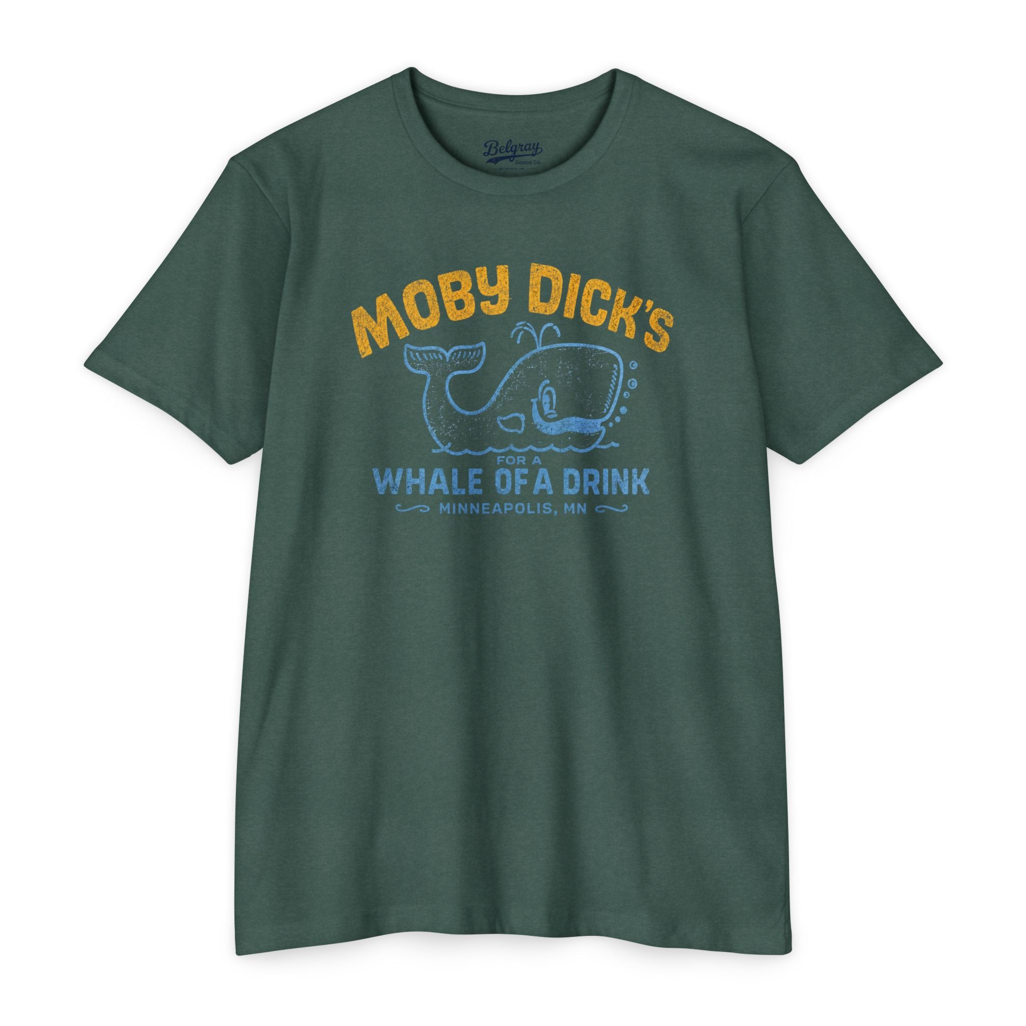 Moby Dick’s “Whale of a Drink” Vintage Tee – Minneapolis, MN Retro Bar Shirt