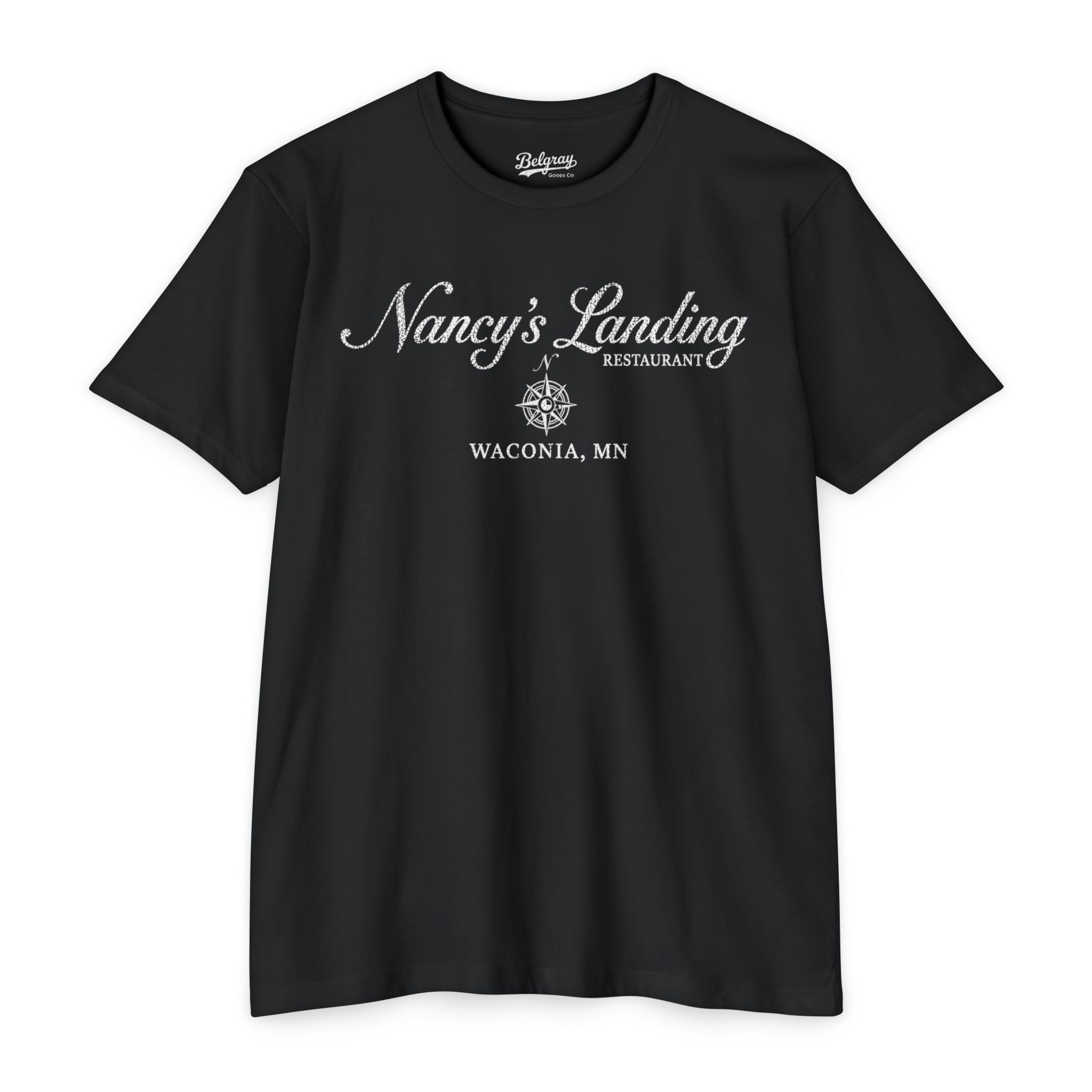 Nancy’s Landing Restaurant Vintage Logo Tee – Waconia, MN