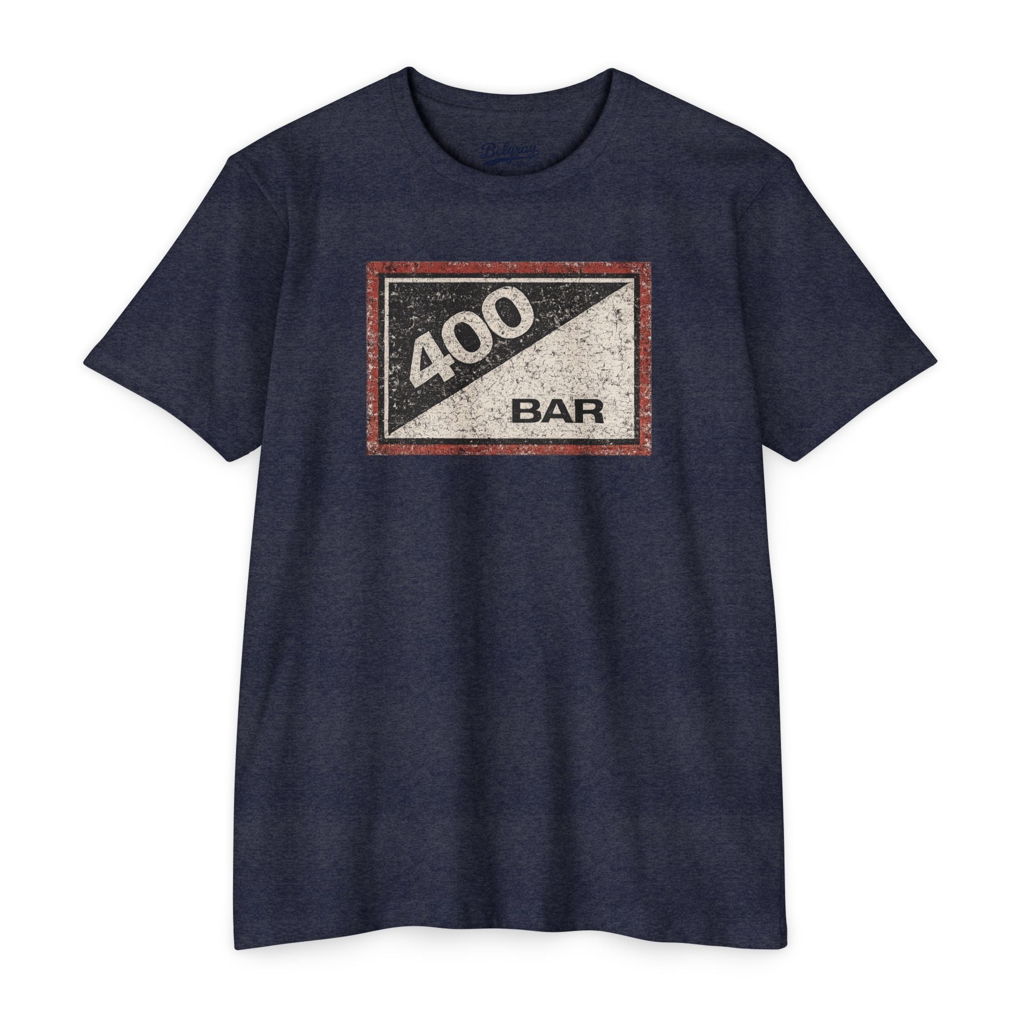 400 Bar Vintage Tee – West Bank MPLS Distressed Retro Bar Shirt